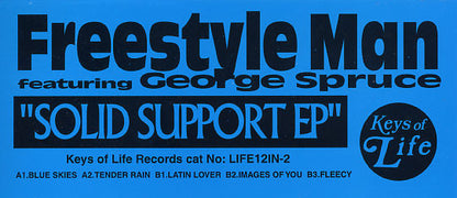 Freestyle Man Featuring George Spruce : Solid Support EP (12", EP)