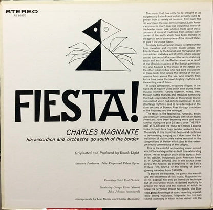 Charles Magnante And His Orchestra : Fiesta! (LP, Album, Gat)