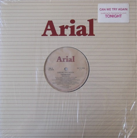 Technique (7) : (Looking For Someone To Love) Tonight (12")