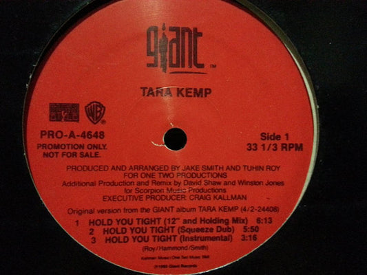 Tara Kemp : Hold You Tight (12", Promo)