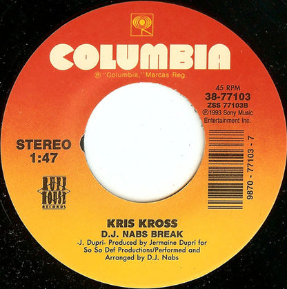 Kris Kross : Alright (7")