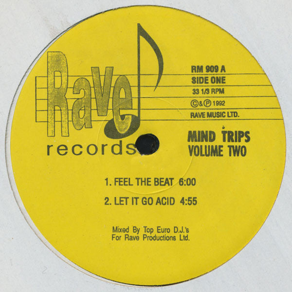 Various : Mind Trips Volume Two (12", Comp, Unofficial)