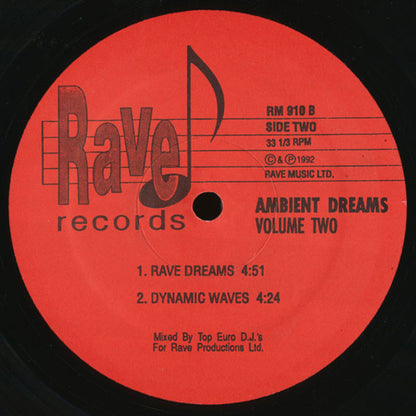 Various : Ambient Dreams Volume Two (12", Unofficial)