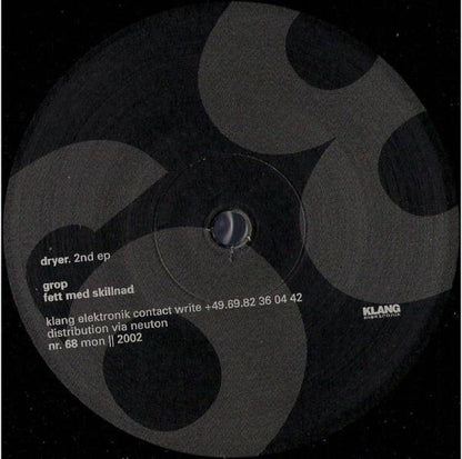 Dryer (3) : 2nd EP (12", EP)