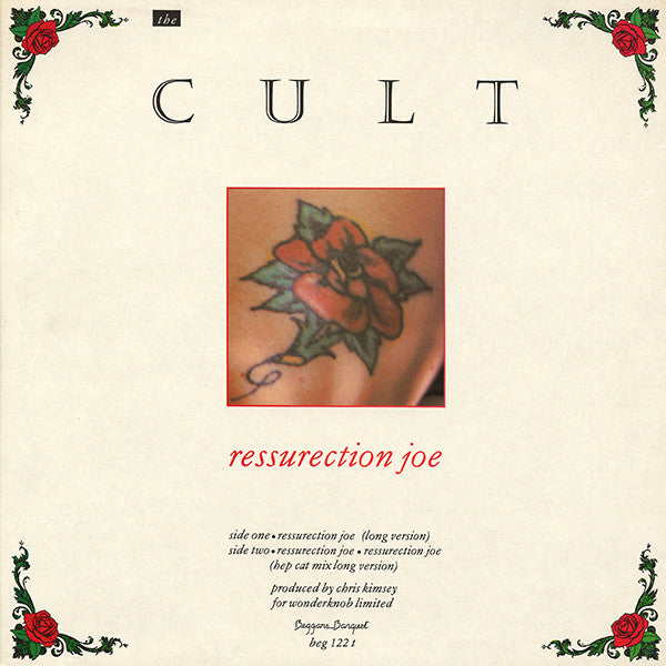 The Cult : Ressurection Joe (12", Single, Die)