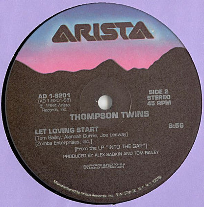 Thompson Twins : Hold Me Now (Extended Version) (12", Maxi, Ind)