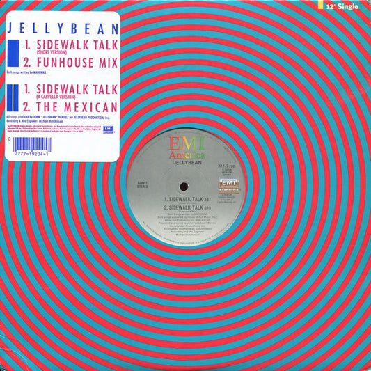 Jellybean* : Sidewalk Talk (12", Single)