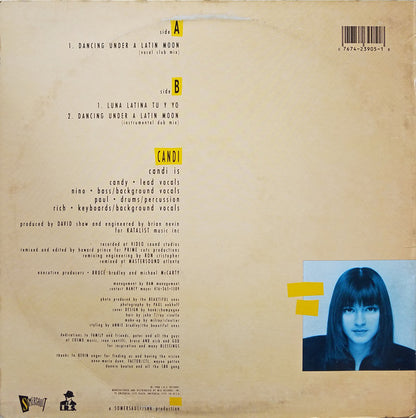 Candi : Dancing Under A Latin Moon (12", Single)