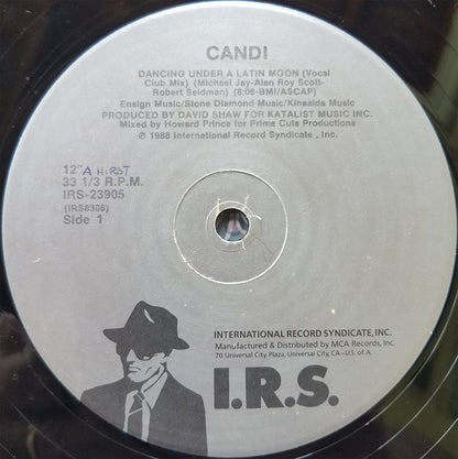 Candi : Dancing Under A Latin Moon (12", Single)