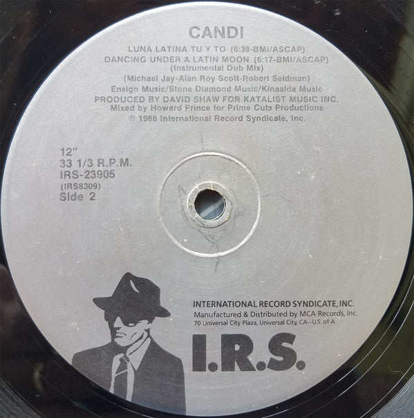 Candi : Dancing Under A Latin Moon (12", Single)