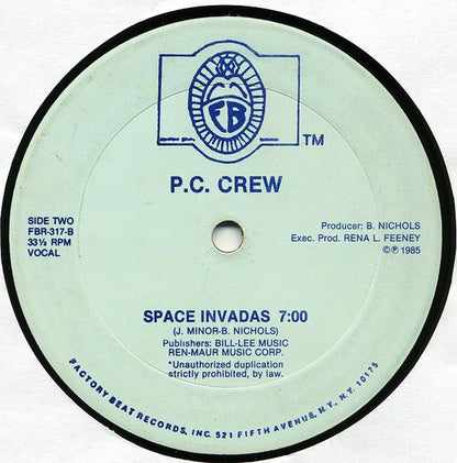 P.C. Crew : Dougee Fresh Vs. The Beat Box (12")