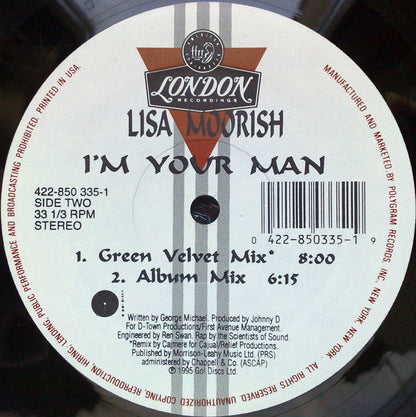 Lisa Moorish : I'm Your Man (12")