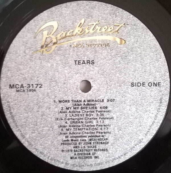 Tears (14) : Tears (LP, Album)