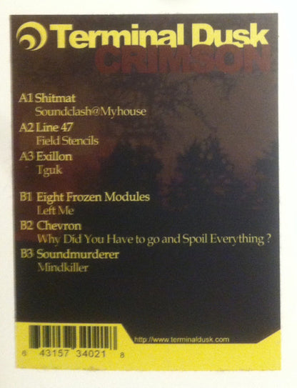 Various : Crimson (12", Comp)