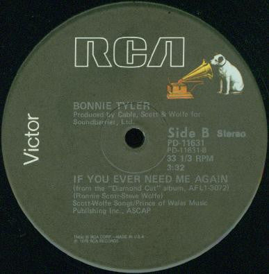 Bonnie Tyler : Married Men (12", Single)
