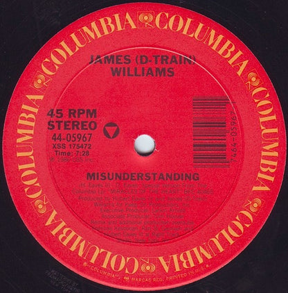 James (D-Train) Williams* : Misunderstanding (12")