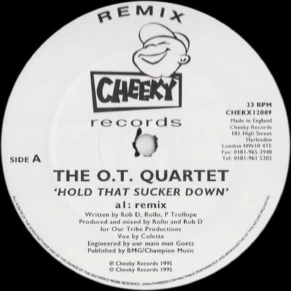 The O.T. Quartet : Hold That Sucker Down (Remix) (12")