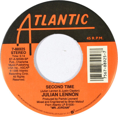Julian Lennon : Now You're In Heaven (7", SP )