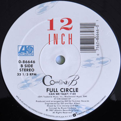 Company B : Full Circle (12", Single)