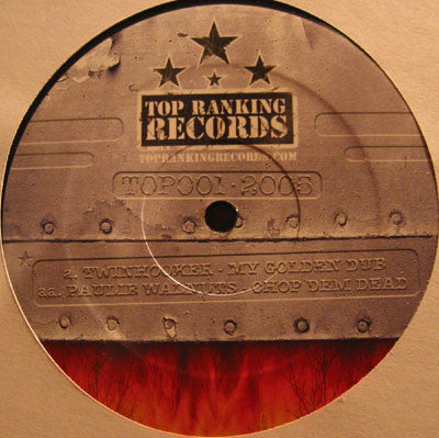 Twinhooker / Paulie Walnuts : My Golden Dub / Chop Dem Dead (12")