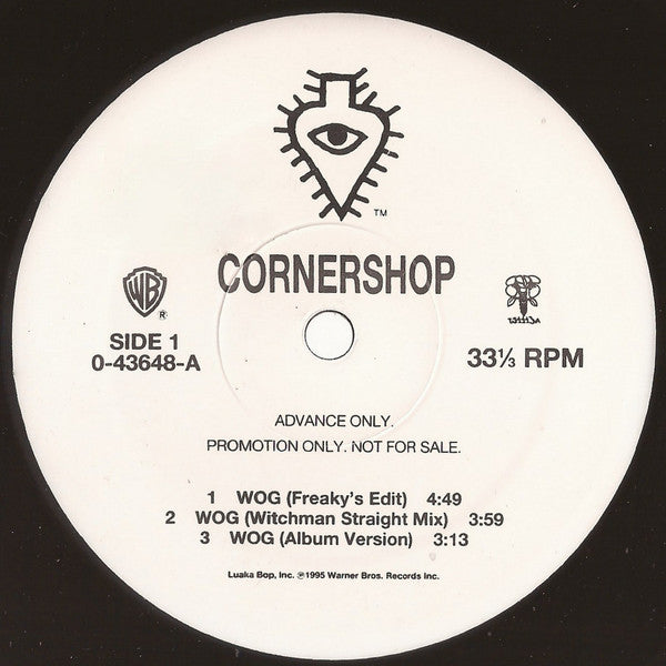 Cornershop : WOG (12", Advance, Promo)