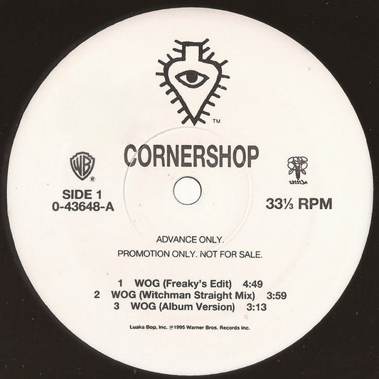 Cornershop : WOG (12", Advance, Promo)