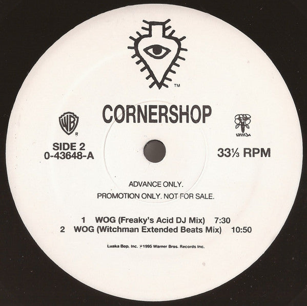 Cornershop : WOG (12", Advance, Promo)