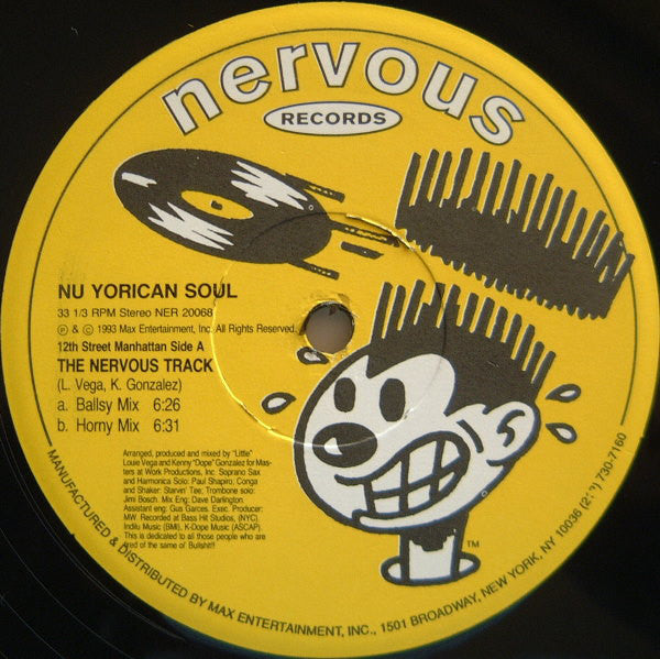 Masters At Work Present Nu Yorican Soul* : The Nervous Track (12")