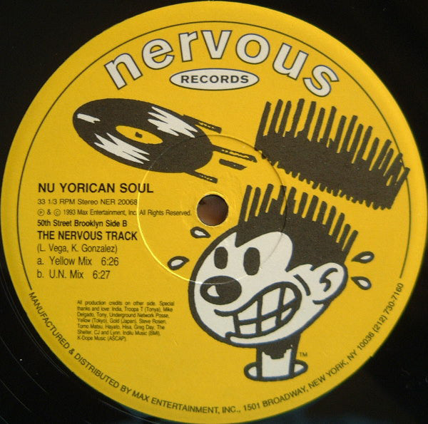 Masters At Work Present Nu Yorican Soul* : The Nervous Track (12")