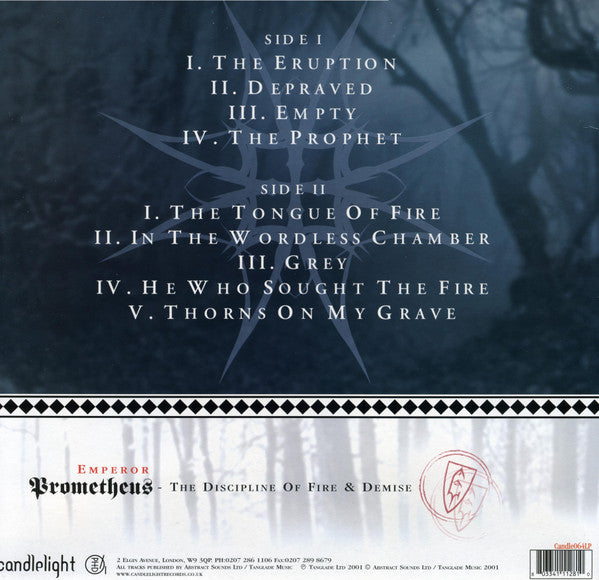 Emperor (2) : Prometheus - The Discipline Of Fire & Demise (LP, Album)
