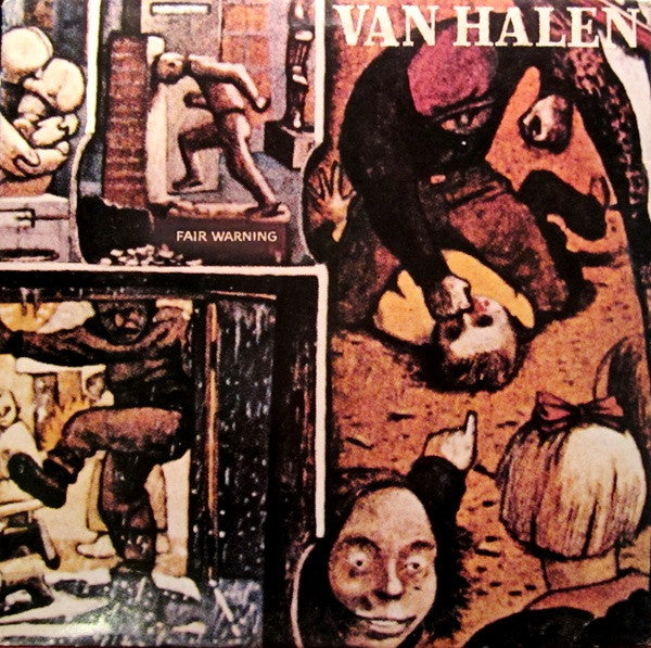 Van Halen : Fair Warning (LP, Album, Club)