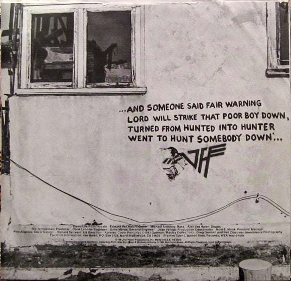 Van Halen : Fair Warning (LP, Album, Club)