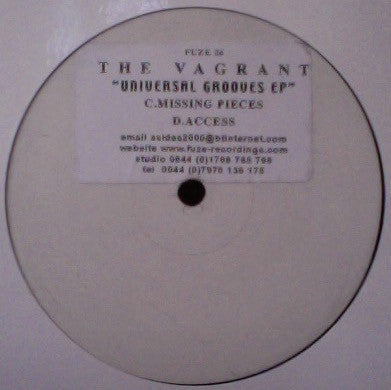 The Vagrant : Universal Grooves E.P. (2x12", EP, Promo)