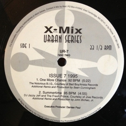 Various : X-Mix Urban Series 7 (2x12", Promo)