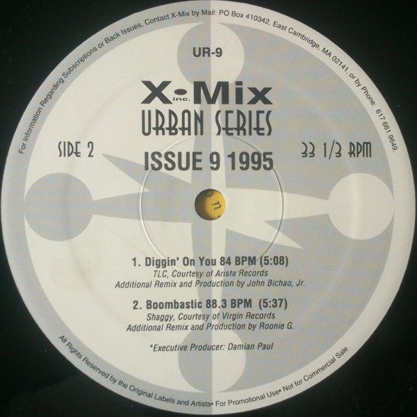 Various : X-Mix Urban Series 9 (12", Comp, Promo)