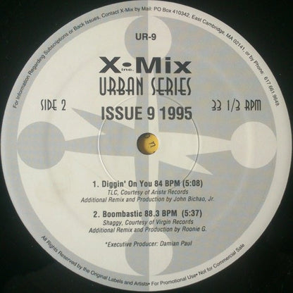 Various : X-Mix Urban Series 9 (12", Comp, Promo)