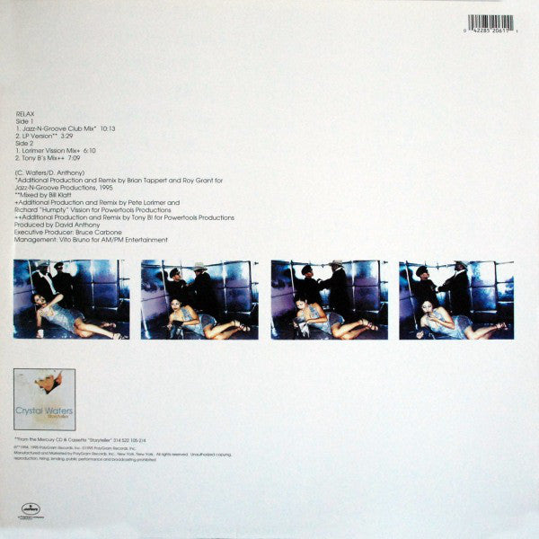 Crystal Waters : Relax (12")