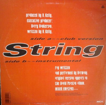 David Peaston : String (12")