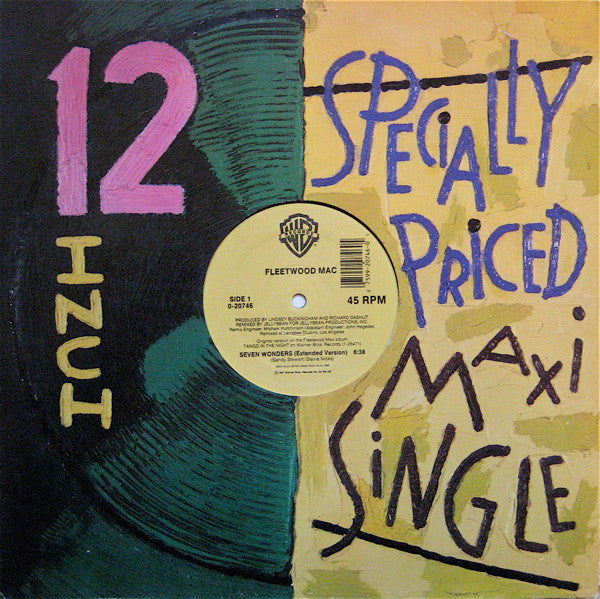 Fleetwood Mac : Seven Wonders (12", Maxi)