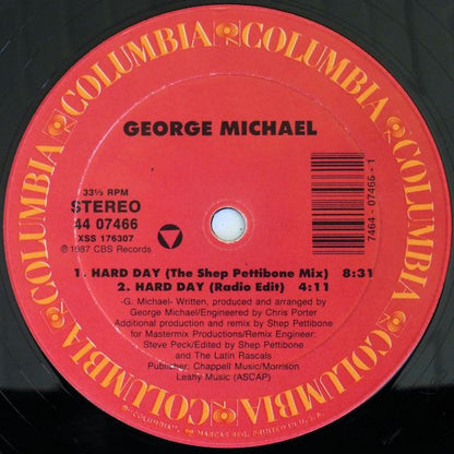 George Michael : Hard Day (Special Remix) (12")