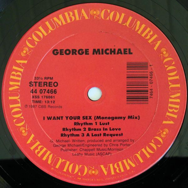 George Michael : Hard Day (Special Remix) (12")