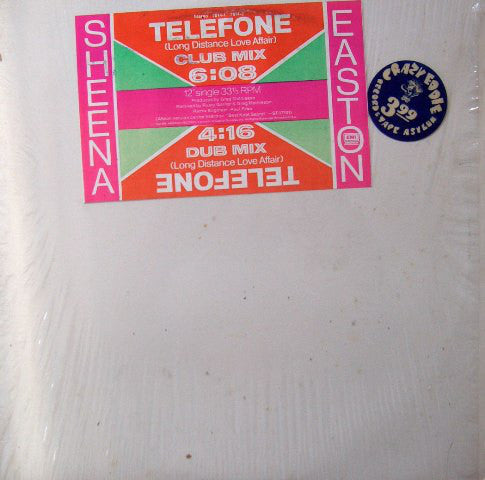 Sheena Easton : Telefone (Long Distance Love Affair) (12")