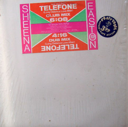 Sheena Easton : Telefone (Long Distance Love Affair) (12")