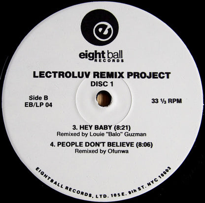 Lectroluv : Remix Project (2xLP, Comp)