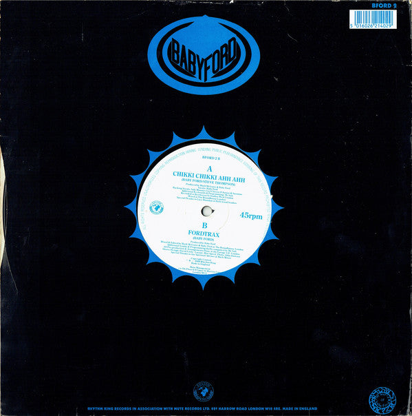 Baby Ford : Chikki Chikki Ahh Ahh (12")