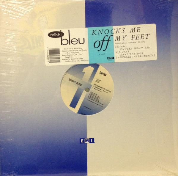 Mikki Bleu : Knocks Me Off My Feet (12")