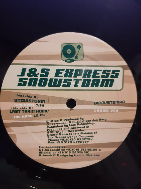 J&S Express : Snowstorm (12")