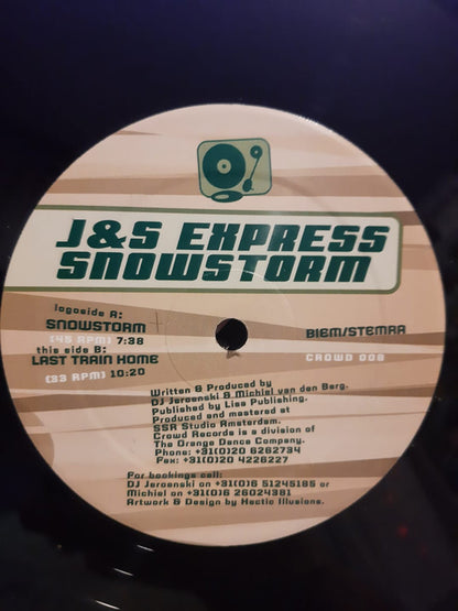J&S Express : Snowstorm (12")
