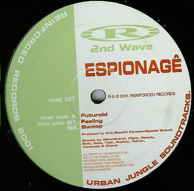 Espionage (2) : Futuroid (12")