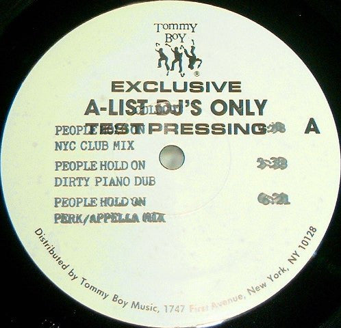 Coldcut Featuring Lisa Stansfield : People Hold On (12", TP)